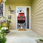 DoorFoto Door Cover Just Married Sign