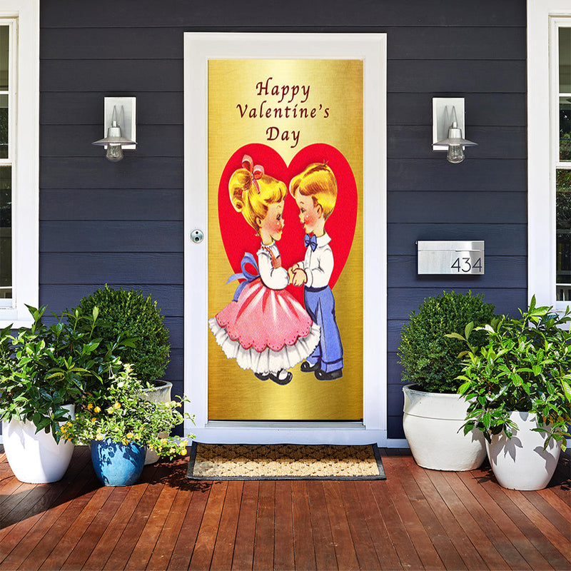 DoorFoto Door Cover Innocent Love