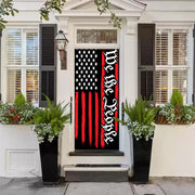 DoorFoto Door Cover Patriotic Door Swag