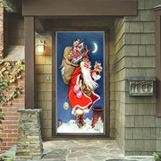 DoorFoto Door Cover 1950's Christmas