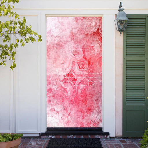 DoorFoto Door Cover Customizable - Pink Expressions