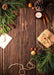 DoorFoto Door Cover Customizable - Christmas Holly