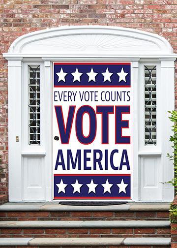 DoorFoto Door Cover Vote America