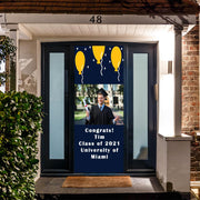 DoorFoto Door Cover Customizable - Graduation Photo Banner