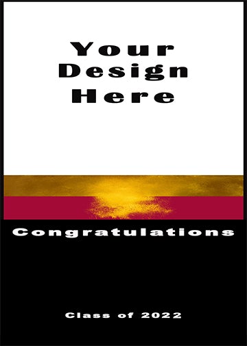 DoorFoto Door Cover Customizable - Congrats Grad Sign