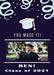 DoorFoto Door Cover Customizable - Graduation Wrap