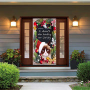 Grumpy Cat Door Cover Jolly Grumpy Cat