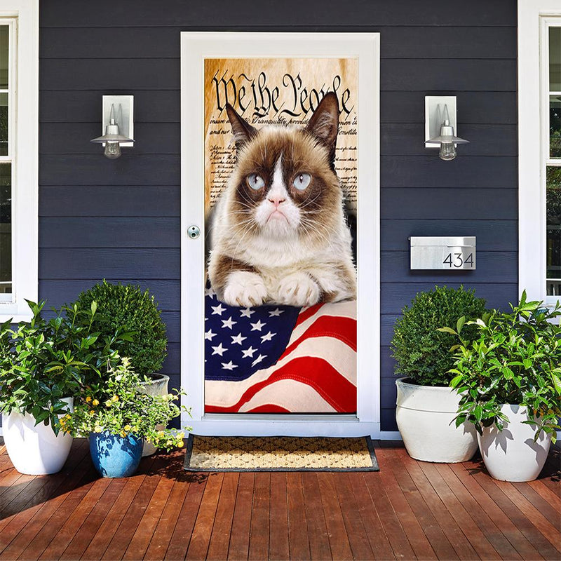 Grumpy Cat Door Cover We The Grumpy Cats