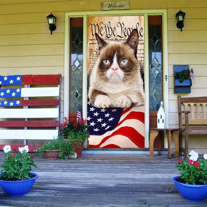 Grumpy Cat Door Cover We The Grumpy Cats