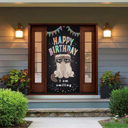 Grumpy Cat Door Cover Birthday Meme