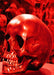 DoorFoto Door Cover Red Skull