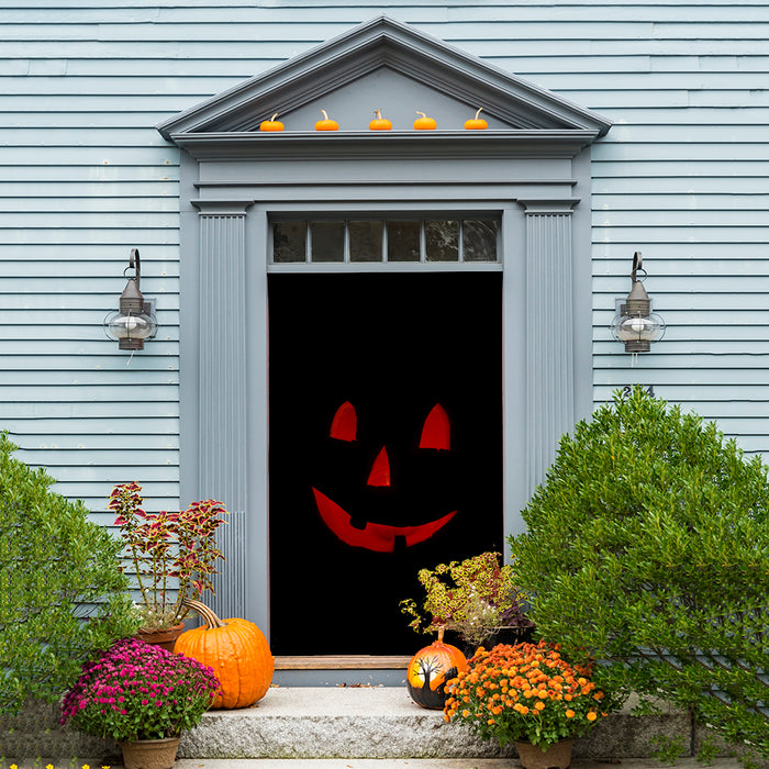 DoorFoto Door Cover Customizable - Halloween Door Swag