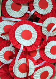 DoorFoto Door Cover Patriotic Ribbons