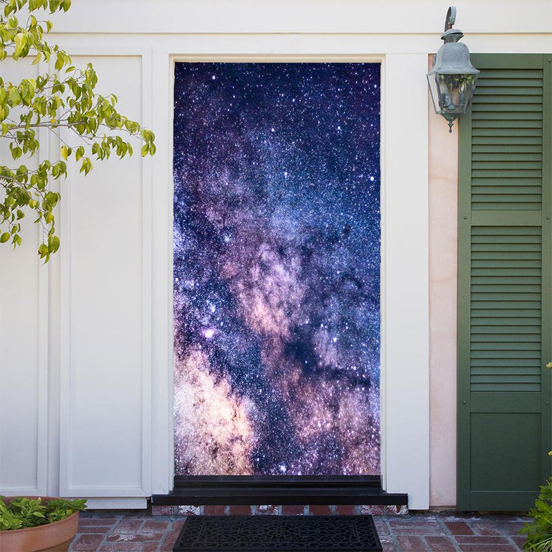 DoorFoto Door Cover Starry Night