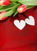 DoorFoto Door Cover Customizable - Twin Hearts with Roses