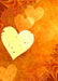 DoorFoto Door Cover Orange Love