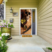 DoorFoto Door Cover Outdoor Pirate Decor