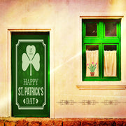DoorFoto Door Cover Shamrock Door Decorations