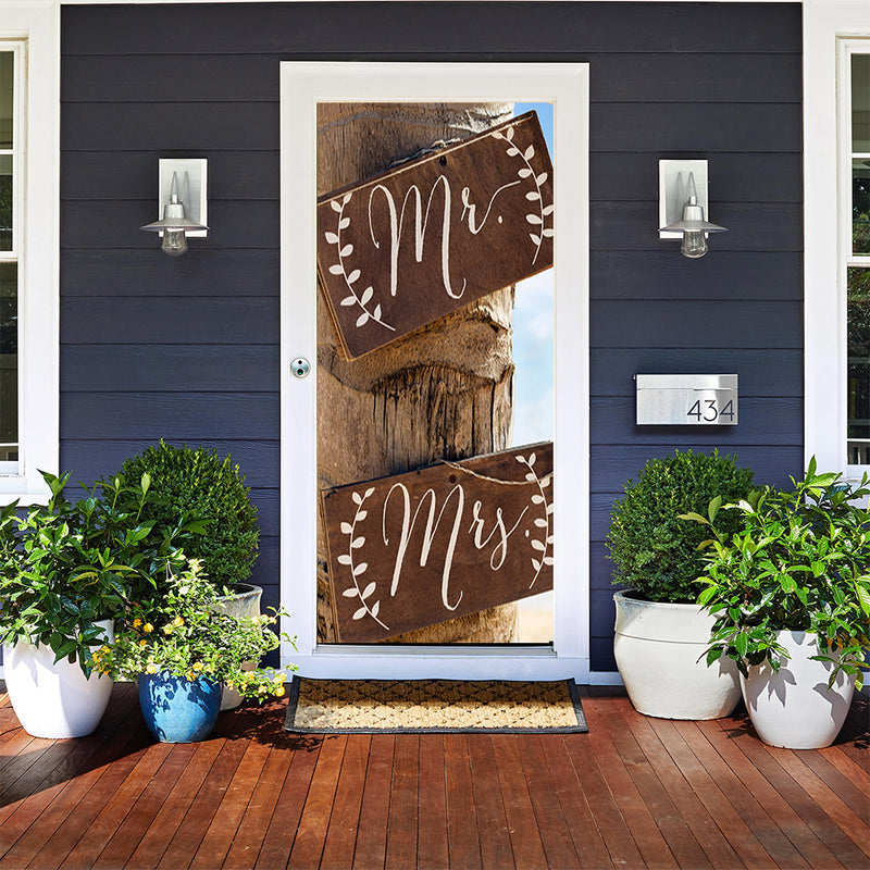 DoorFoto Door Cover Wedding Door Decor