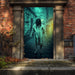 DoorFoto Door Cover Zombie Decor