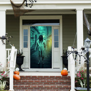 DoorFoto Door Cover Zombie Decor
