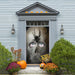 DoorFoto Door Cover Skeleton Halloween Decor